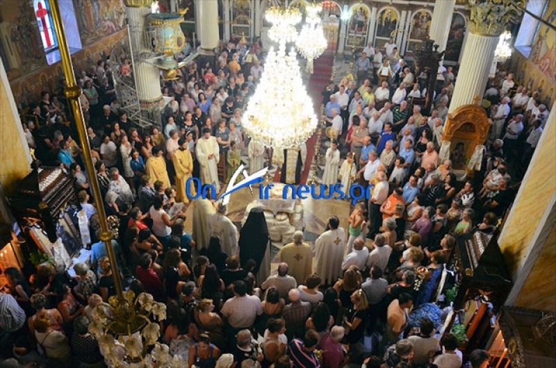 Εορτασμός της Αγίας Παρασκευής στο Μεσολόγγι (φωτο)