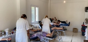 Μεγάλη συμμετοχή στην εθελοντική αιμοδοσία στο Τρίκορφο Ναυπακτίας