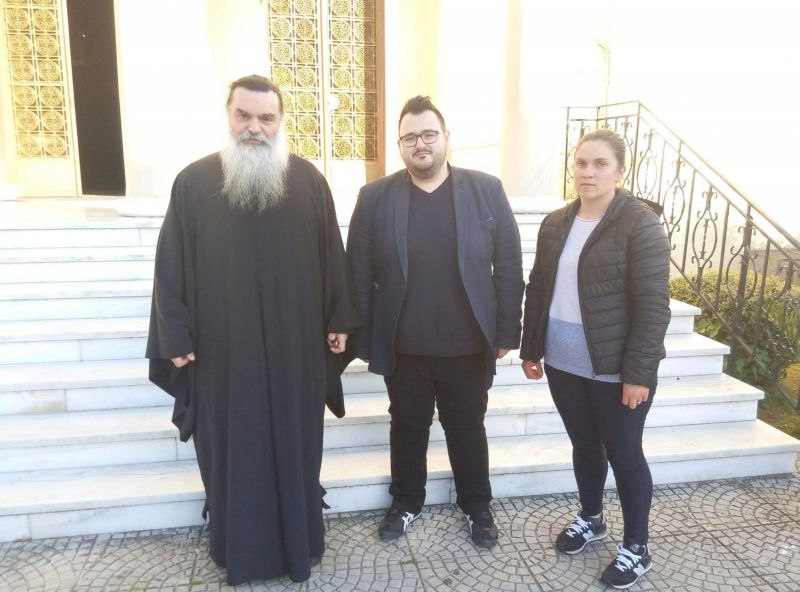 Επίσκεψη Πολιτιστικού Συλλόγου Σαργιάδας στη δομή σισσιτίων του Ι.Ν. Αγίου Δημητρίου Αγρινίου