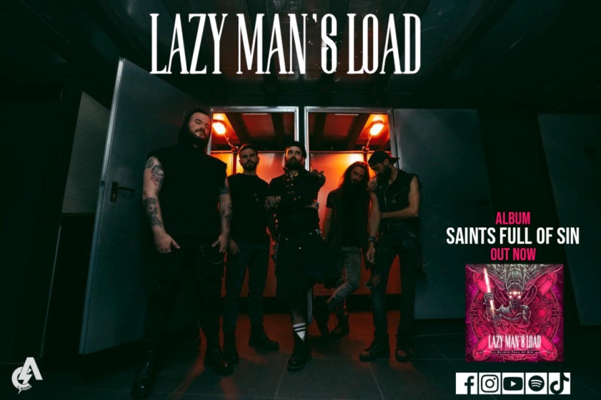 LAZY MAN’S LOAD – single “Saints Full Of Sin” από το ομώνυμο άλμπουμ