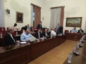 Αντιπροσωπεία του Περιφερειακού Συμβουλίου Έρευνας και Καινοτομίας Δυτ. Ελλάδας στην συνεδρίαση της ειδικής επιτροπής της Βουλής