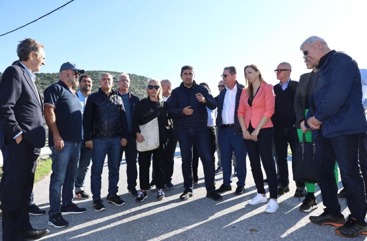 Επίσκεψη ΥπΑΑΤ, Λευτέρη Αυγενάκη σε πληγείσες περιοχές της Θεσσαλίας με αντιπροσωπεία Ευρωπαίων Ομολόγων του
