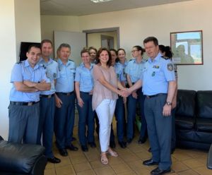 Κατερίνα Κιτσάκη: ‘’Στηρίζουμε το έργο της τοπικής Αστυνομίας’’
