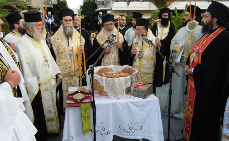 Πάνδημος Εορτασμός για τον Πολιούχο Αγρινίου