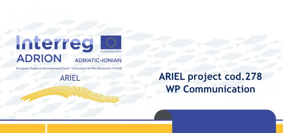 Διαδικτυακό συνέδριο για την αλιεία μικρής κλίμακας και τις υδατοκαλλιέργειες - Ευρωπαϊκού Έργου Interreg – Adrion ARIEL Cod. 278