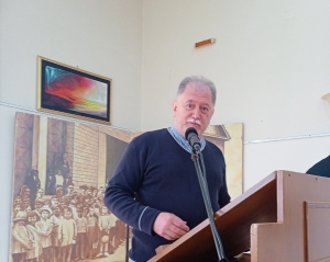 Άφησε τη Μόσχα για Πάσχα στο Αγρίνιο και μίλησε σε εκδήλωση ο ανταποκριτής του MEGA Δημήτρης Λιάτσος