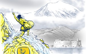 Ο Παναιτωλικός ευχήθηκε στον ΟΦΗ για τα 100 χρόνια του με φανταστικό εικαστικό