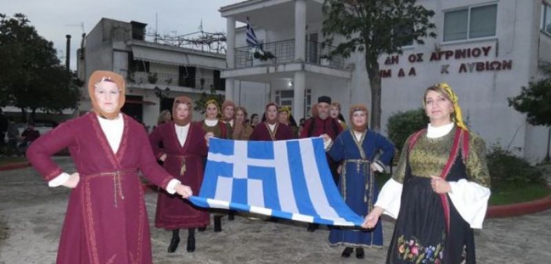 Το Χορευτικό τμήμα Καλυβίων, στην Χαλκίδα