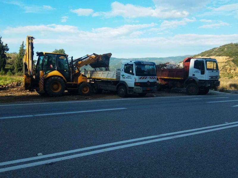 Δήμος Ναυπακτίας: Καθαρίστηκε και περιφράχθηκε σημείο που είχε μετατραπεί σε ανεξέλεγκτη χωματερή