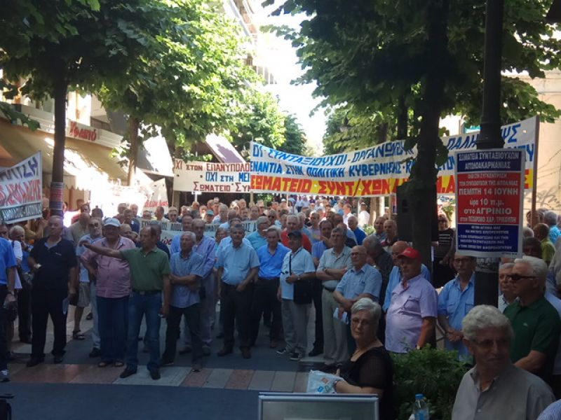 Καλεί σε μπαράζ κινητοποιήσεων το Σωματείο Συνταξιούχων ΙΚΑ Αιτωλοακαρνανίας