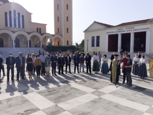 Σε κλίμα συγκίνησης τελέστηκε το μνημόσυνο που διοργάνωσε ο Δήμος  Αγρινίου και ο Σύλλογος Μικρασιατών Προσφύγων Νομού Αιτωλοακαρνανίας