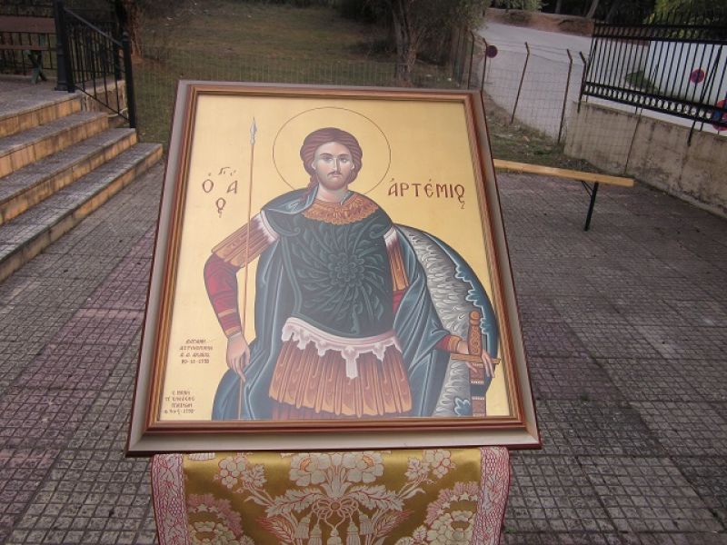 Εορτασμοί για τον προστάτη της ΕΛ.ΑΣ. Άγιο Αρτέμιο στη Διεύθυνση Αστυνομίας Ακαρνανίας (Σαβ 20/10/2018)