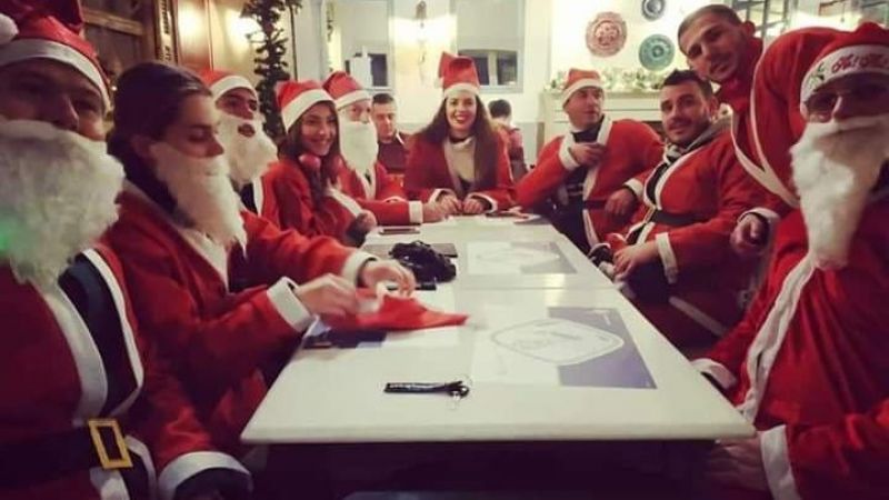 Μηχανόβιοι… Αη Βασίληδες βόλταραν στο κέντρο του Αγρινίου (φωτο &amp; video)