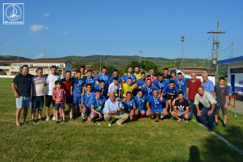 Α’ ΕΠΣΑ: Σε ενθουσιώδες κλίμα έγινε η απονομή του κυπέλλου στον Αμβρακικό Λουτρού