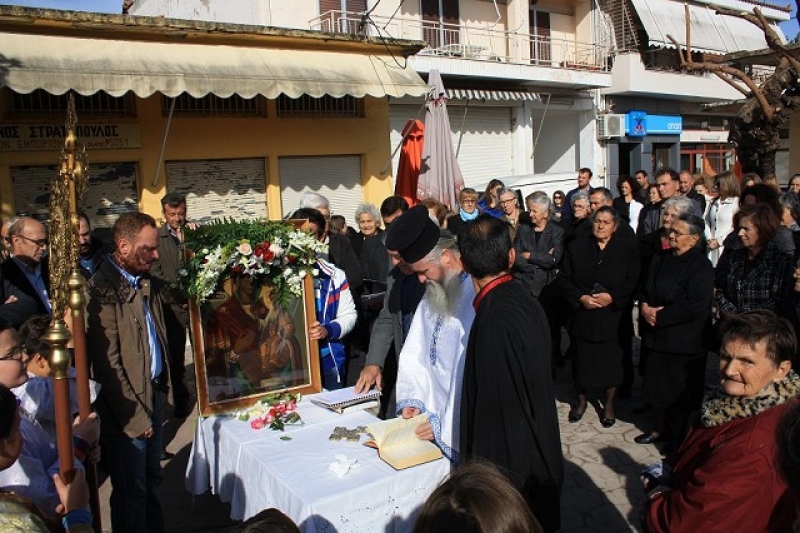 Ο εορτασμός της Παναγίας της «Γρίπης» στα Καλύβια!