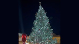 Μεσολόγγι: Λαμπερή η φωταγώγηση του δέντρου με τους «Passepartout» και γιορτινή μαγεία