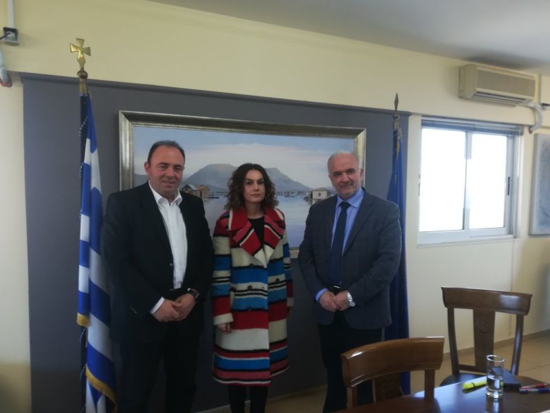 Συνάντηση του Δημάρχου Κώστα Λύρου και του Ανδρέα Φίλια