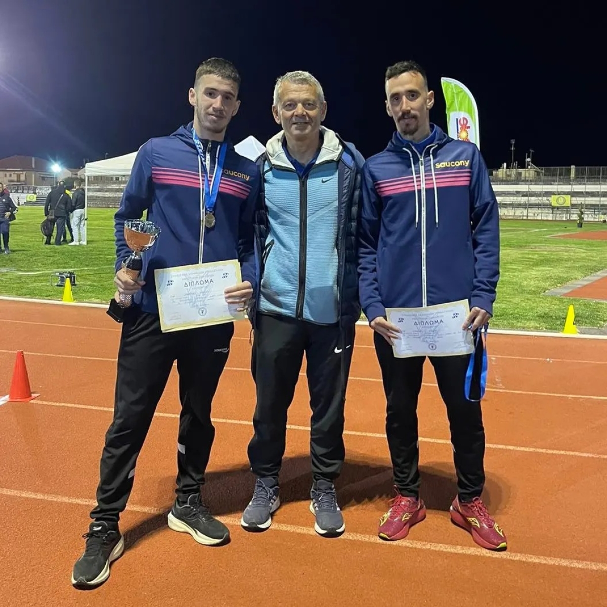 Πρώτες θέσεις για τους Αγρινιώτες Νίκο και Κώστα Σταμούλη στο Πανελλήνιο Πρωτάθλημα 10000μ Ανδρών