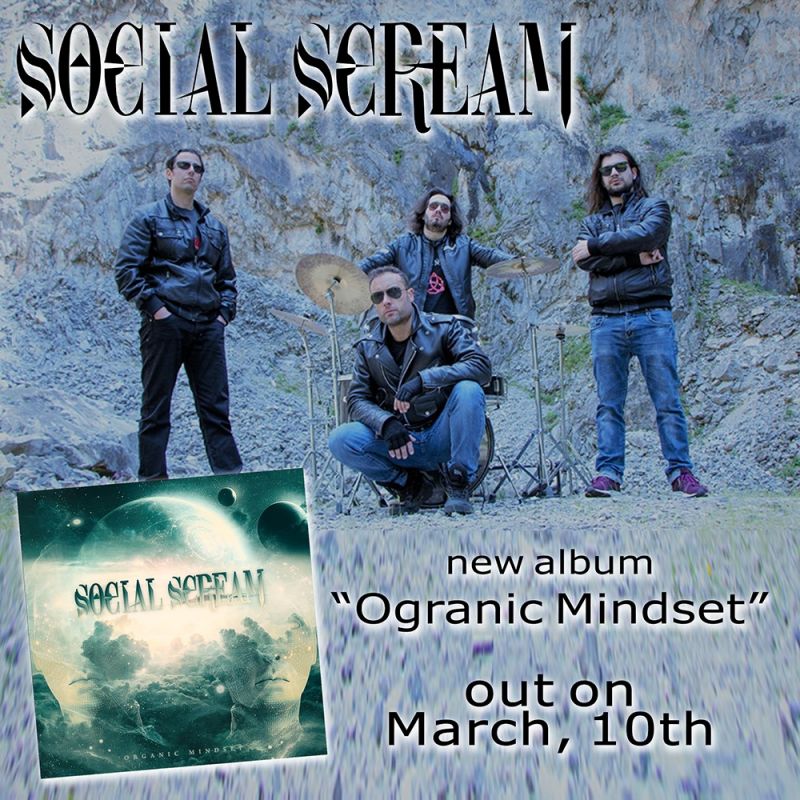 SOCIAL SCREAM – νέο άλμπουμ “Organic Mindset”. Κυκλοφορεί στις 10 Μαρτίου από την Heart Of Steel Records.