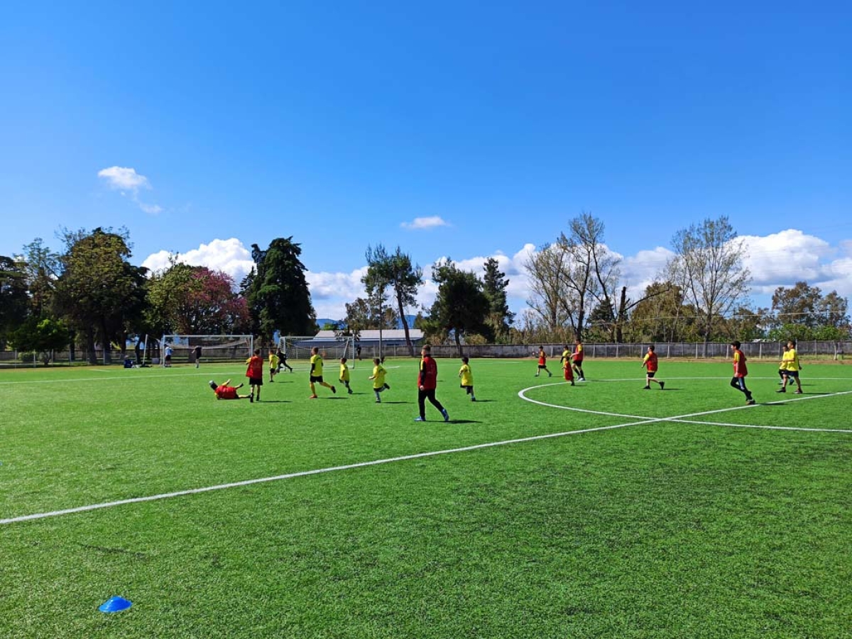 Ένωση Αγίου Δημητρίου: Το ΔΑΚ Αγρινίου γέμισε με παιδιά στην «Ημέρα Γνωριμίας με το ποδόσφαιρο»