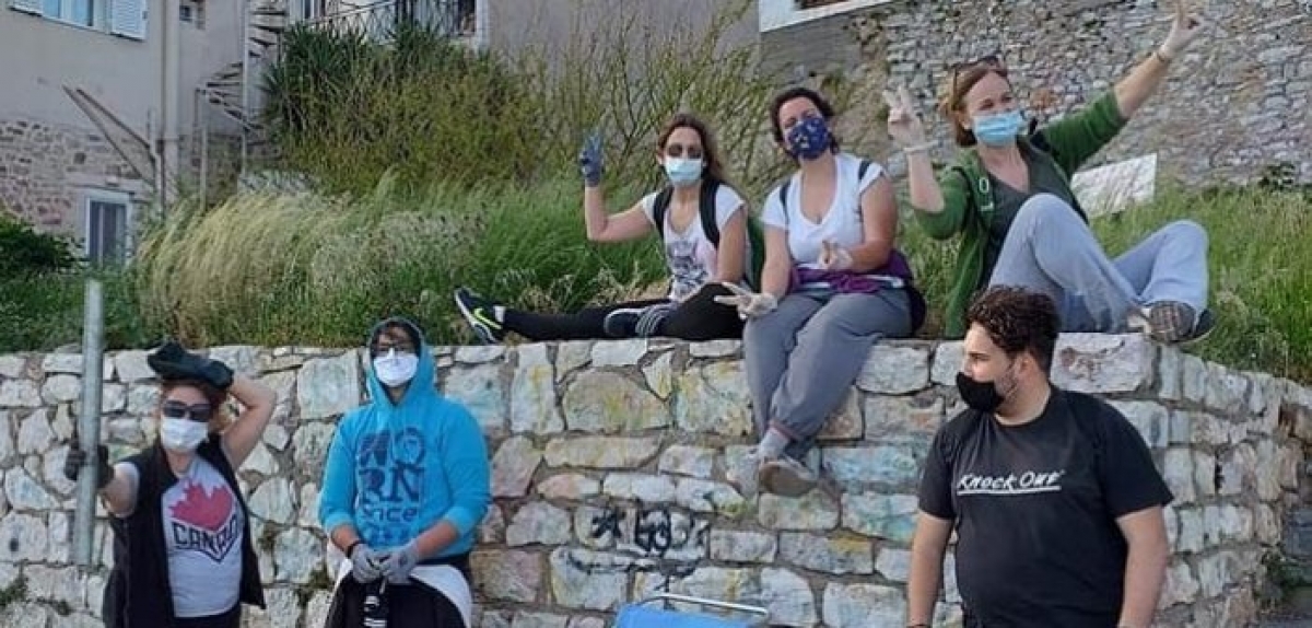Save Your Hood – Ναύπακτος: Η εθελοντική ομάδα που μάζεψε 11 σακούλες σκουπιδιών από το Γρίμποβο