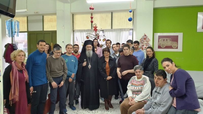 Επίσκεψη του Μητροπολίτη Ναυπάκτου στην «Αλκυόνη»