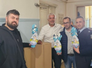 Πασχαλινή επίσκεψη Καλλιακμάνη στην Αστυνομική Διεύθυνση Αιτωλίας