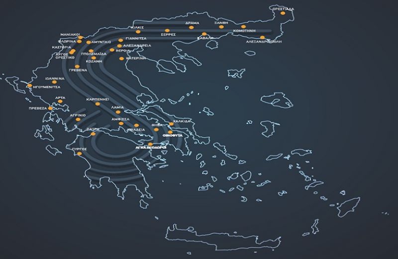 Το φυσικό αέριο πηγαίνει σε 34 πόλεις της Ελλάδας