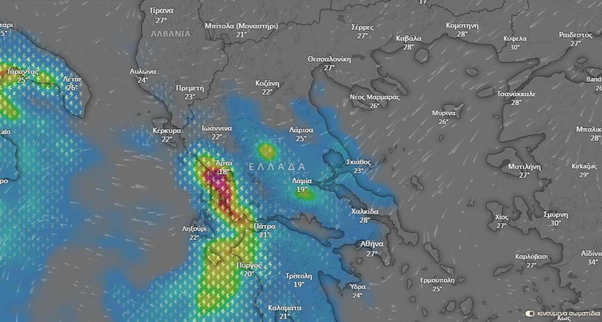 Πώς θα κινηθεί η «ψυχρή λίμνη» που θα προκαλέσει νέο ισχυρό κύμα κακοκαιρίας