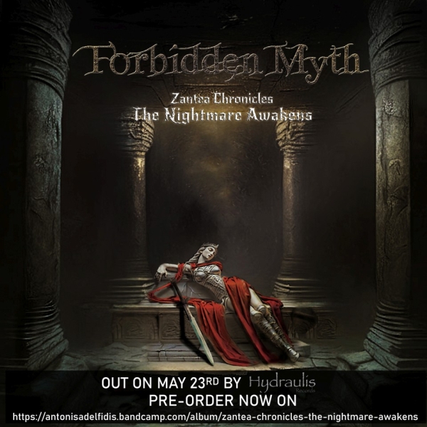 FORBIDDEN MYTH – νέο album “Zantea Chronicles : The Nightmare Awakens” Κάνε την προ παραγγελία σου τώρα!