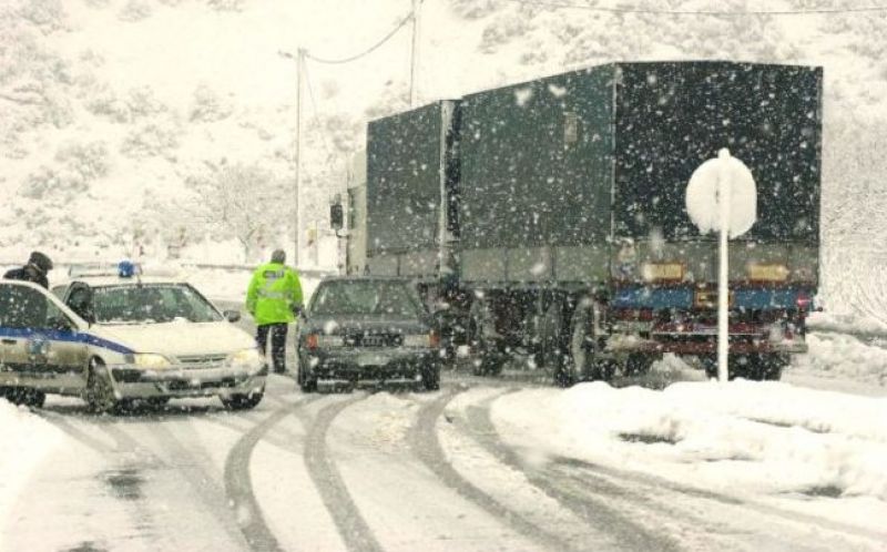 Μερική άρση της απαγόρευσης κυκλοφορίας φορτηγών σε τμήματα του οδικού δικτύου της Αιτωλοακαρνανίας