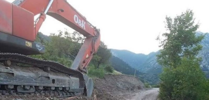 Θέρμο: Ξεκίνησε το έργο Τριανταφυλλέικα – Κοσκινά