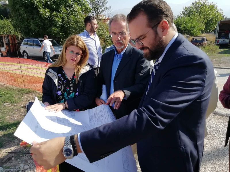 Ο Νεκτάριος Φαρμάκης στην θεμελίωση της νέας στέγης υποστηριζόμενης και διημέρευσης της «ΜΕΡΙΜΝΑΣ»: «Όραμά μας, μία κοινωνία ισότητας που δεν θα αφήνει κανέναν πίσω…»
