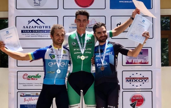 Πανελλήνιο Κύπελλο Ποδηλασίας Δρόμου: Χρυσό μετάλλιο στην κατηγορία u23 ανδρών ο Αγρινιώτης Ανδρέας Κατόπης