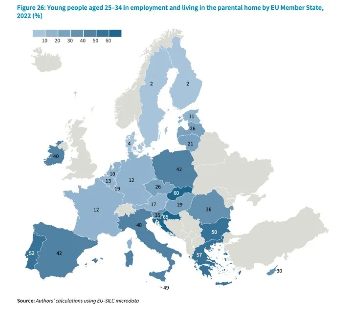 Πάνω από 1 στους 4 εργαζόμενους νέους στην ΕΕ αναγκάζεται να ζει στο πατρικό – Στοιχεία για την Ελλάδα
