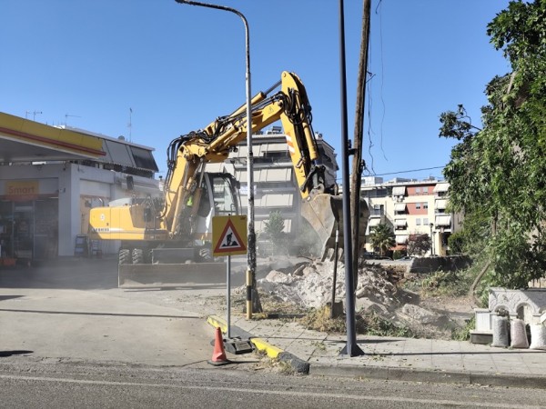 Έναρξη εργασιών για το έργο «Ανάπλαση Βορειοανατολικής Εισόδου Πόλης Αγρινίου»