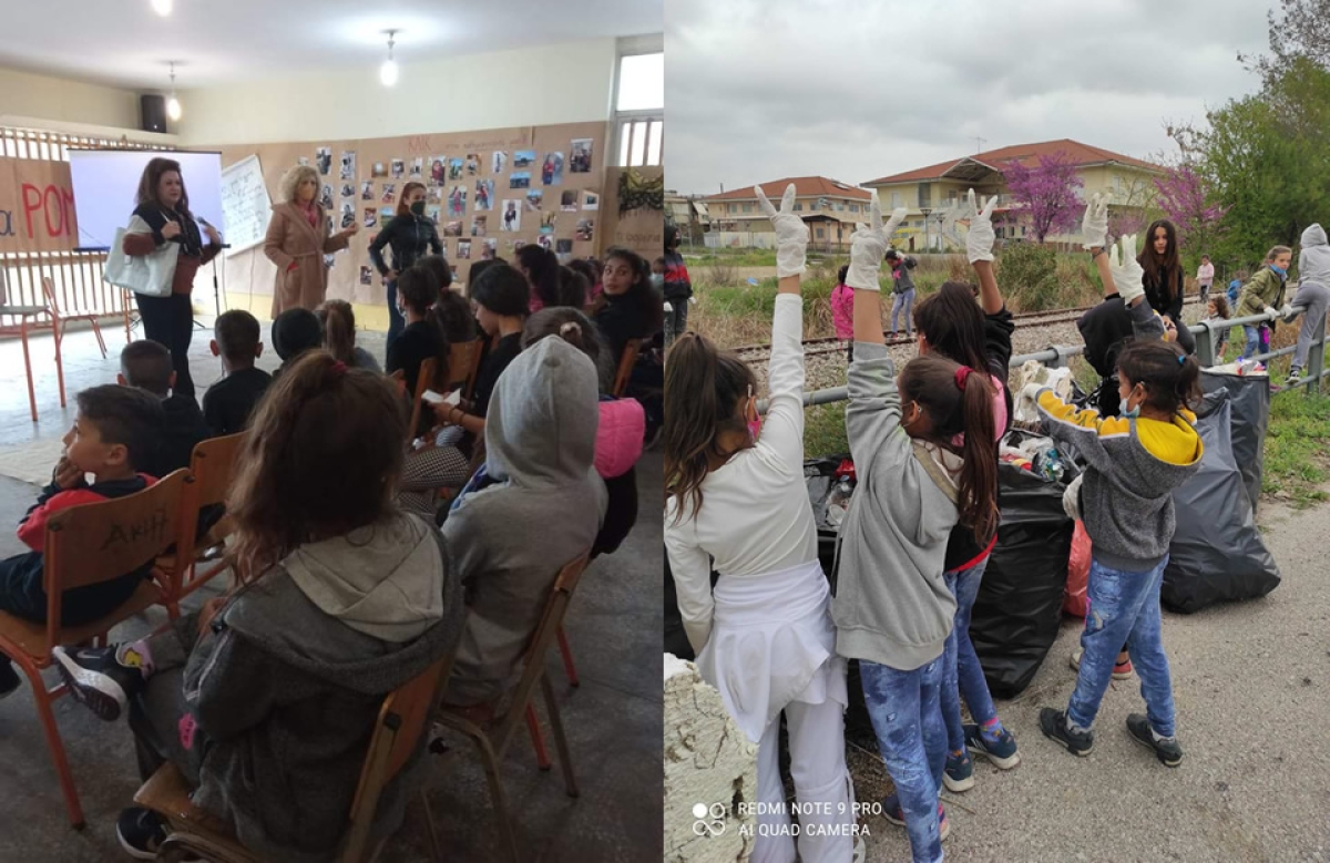 Δράσεις της Ακτίνας Εθελοντισμού του Δήμου Αγρινίου με αφορμή την Ημέρα του Έθνους των Ρομά