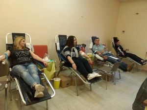 Μεγάλη συμμετοχή στην πρώτη φετινή εθελοντική αιμοδοσία στο Θέρμο