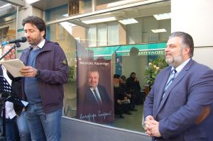 Ο Νίκος Καραπάνος εγκαινίασε το εκλογικό του κέντρο στην Ιερή Πόλη Μεσολογγίου