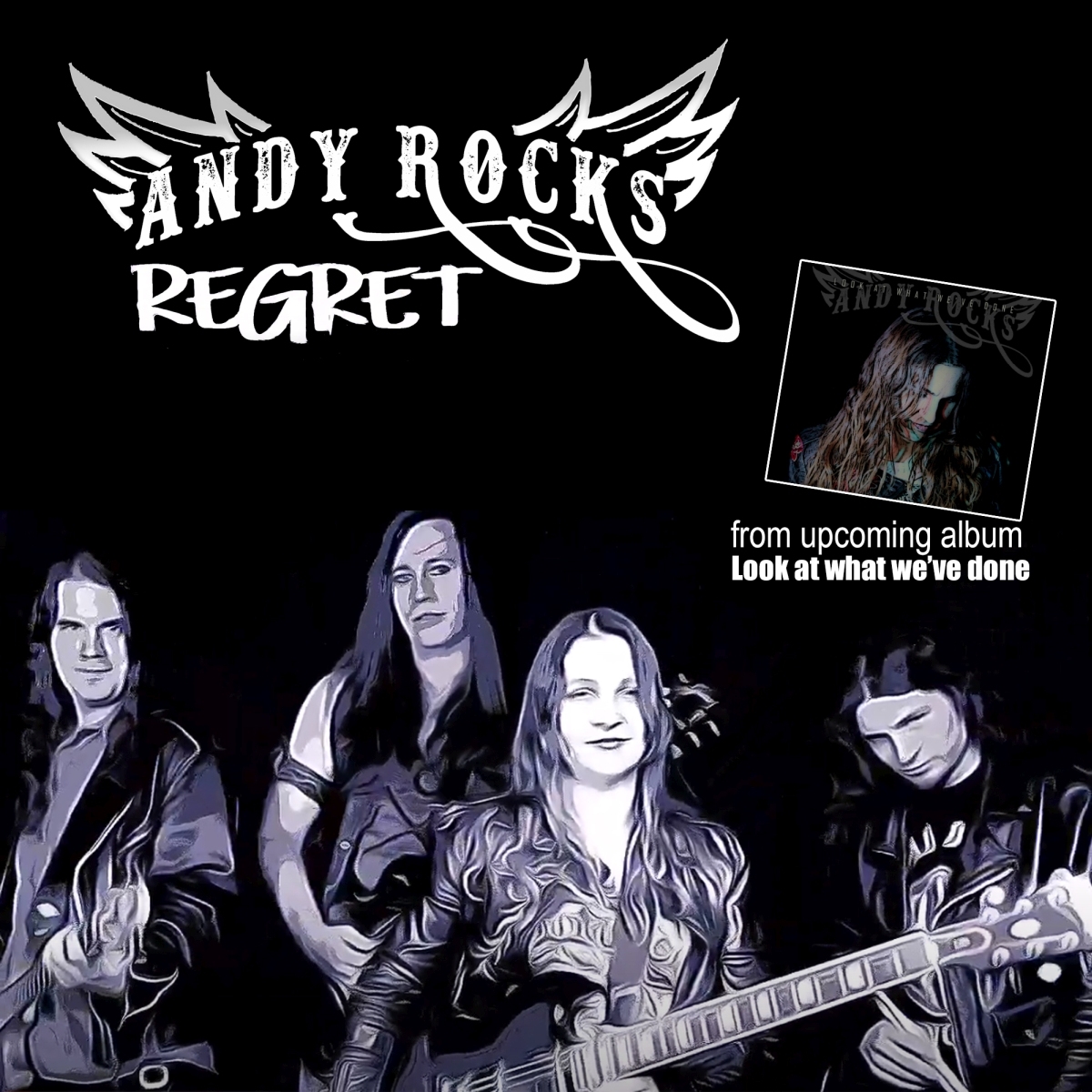 Andy Rocks – single “Regret” από το επερχόμενο άλμπουμ  “Look at what we&#039;ve done&quot;