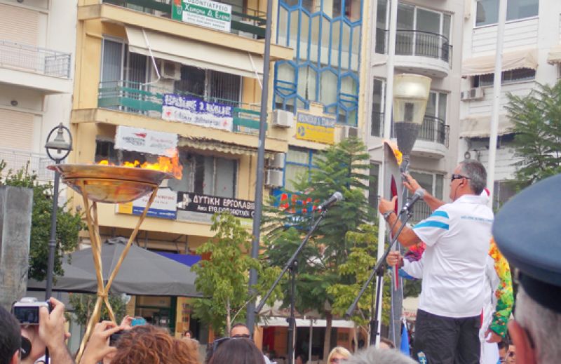 Προσωρινές κυκλοφοριακές ρυθμίσεις στο Αγρίνιο την Τετάρτη για την διέλευση της Ολυμπιακής Φλόγας