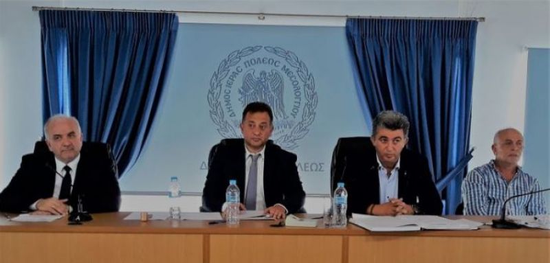 Μεσολόγγι: Με 11 θέματα συνεδριάζει την Τρίτη (29/10/2019 17:00) το Δημοτικό Συμβούλιο