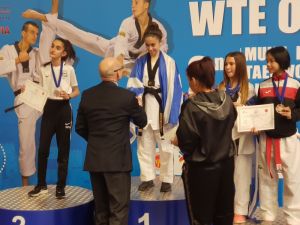 Το Χρυσό μετάλλιο στο Πανευρωπαϊκό πρωτάθλημα Taekwondo Multi κατέκτησε η Αρετή Τσίγκα του Α.Σ. Θησέας