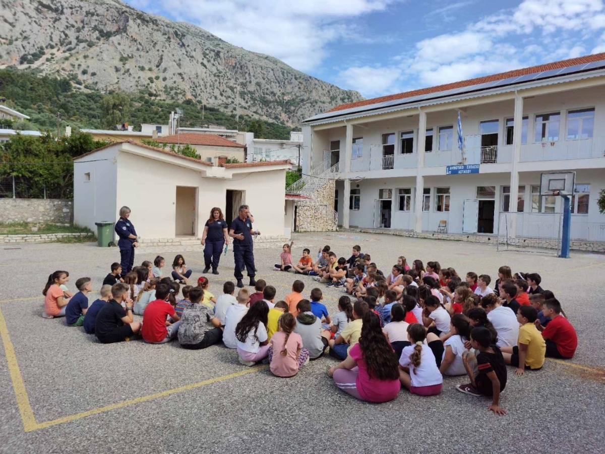 Παγκόσμια Ημέρα Περιβάλλοντος: Στο 1ο Δημοτικό Σχολείο Αστακού το Λιμεναρχείο Μεσολογγίου (φωτο)