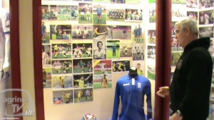 Εγκαίνια της έκθεσης για το ποδόσφαιρο στο Αθλητικό Μουσείο Αγρινίου
