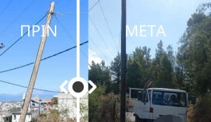 Αγρίνιο: Ο ΟΤΕ έδρασε άμεσα στο Δασύλλιο Αγίου Χριστοφόρου μετά το δημοσίευμα της «Συνείδησης»