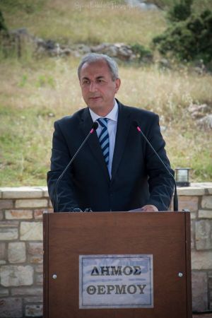 Η ομιλία του Δημάρχου Θέρμου κ. Σπυρίδωνος Κωνσταντάρα στην εκδήλωση μνήμης πεσόντων Αεροπόρων