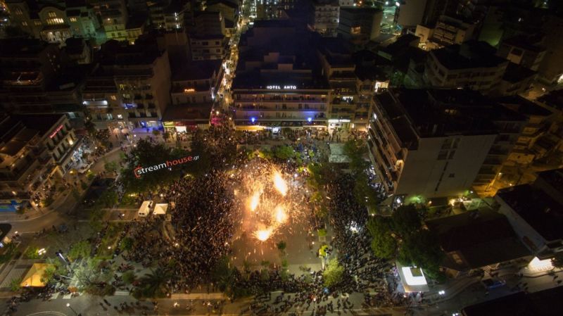 Υπερθέαμα από τους χαλκουνάδες του Αγρινίου (φωτό)